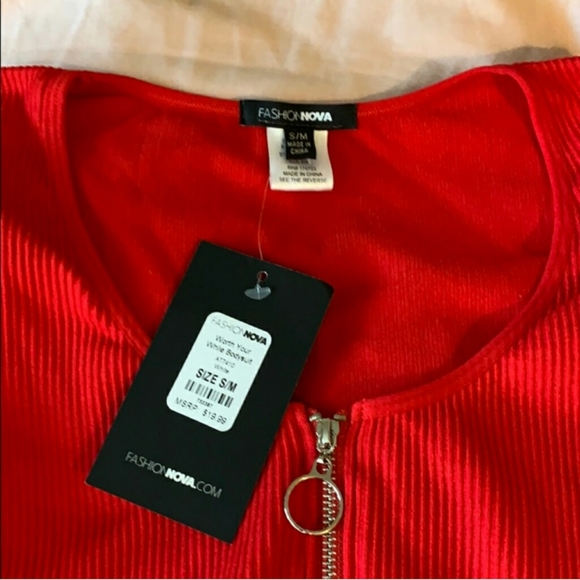 Ribbed Bodysuit - Picture 2 of 3